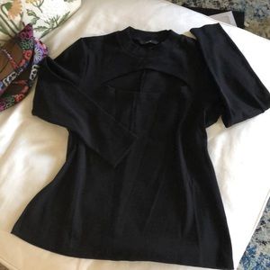 Curvy Gal Sexy Peekaboo-cutout Knit Top. NEW